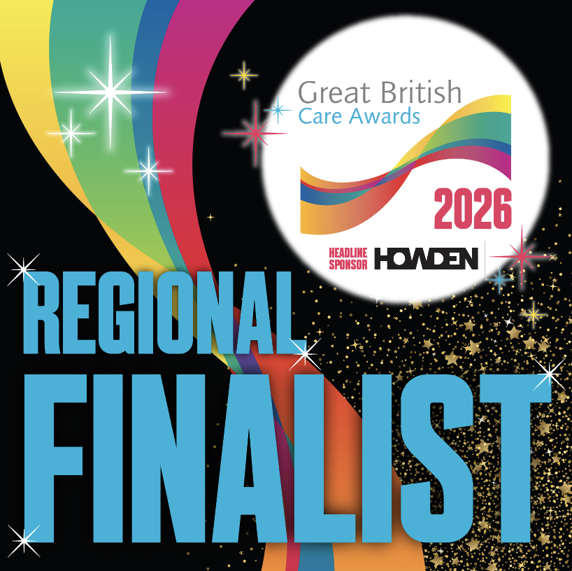 Great British Care Awards 2026 Regional Finalist logo